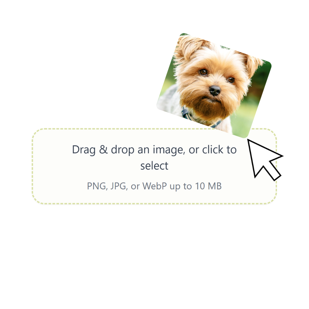 Editing pathway — Upload or generate your image