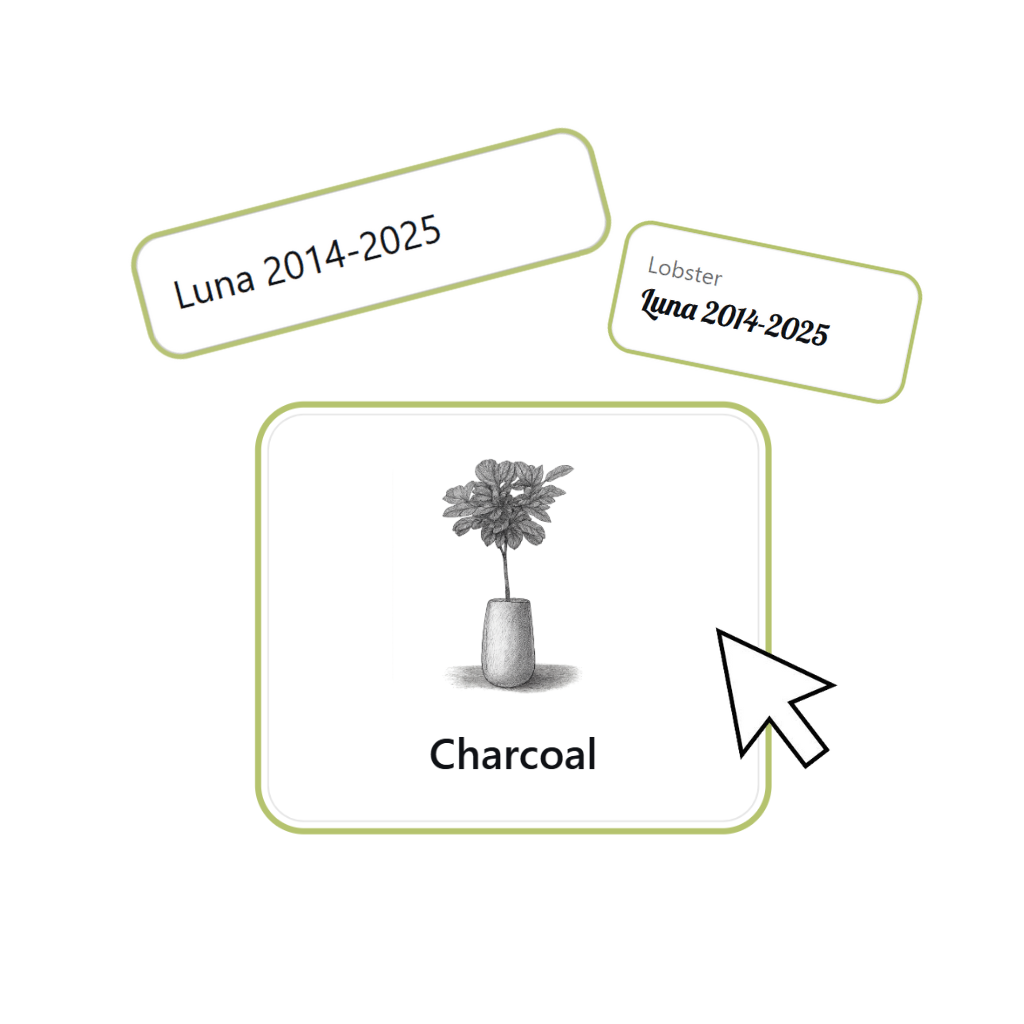 Editing pathway — Choose style and/or text